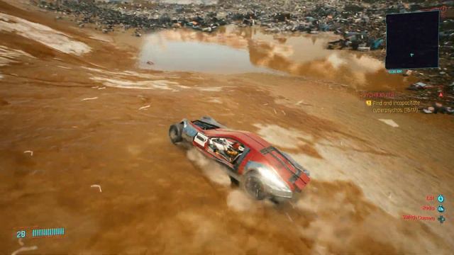 Cyberpunk 2077 - Rayfield Aerondight Guinevere 2075 - Car Show Speed Jump Crash Test . 4K 60fps. смотреть онлайн