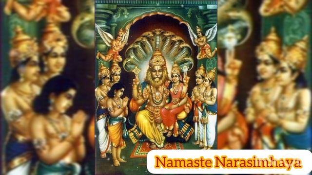 Song: Namaste Narasimhaya |Mantra For Positive Energy|Remove all evil spirits|Best Devotional Bhaja смотреть онлайн