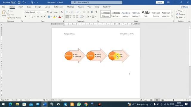 Word Dasturida SmartArt Bilan Ishlash | @enter_max