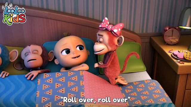 Wheels On the Bus + Ten in The Bed and more Kids Songs & Nursery Rhymes - LooLoo Kids смотреть онлайн