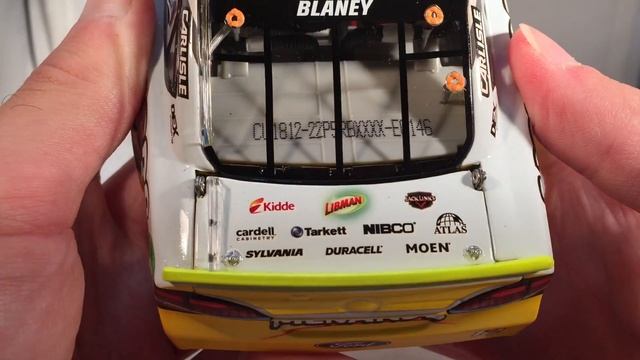 Review: 2018 Ryan Blaney #12 Pennzoil/Menards Ford Fusion 1/24 NASCAR Elite Diecast смотреть онлайн