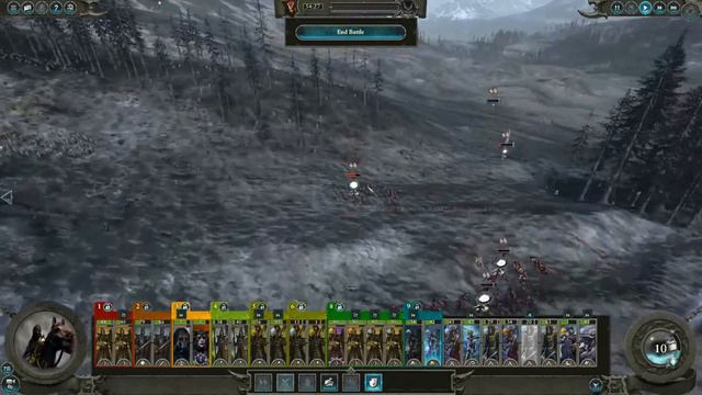 Прохождение Total War Warhammer 2 Dark Elf Campaign Hellebron [15] Gameplay Walkthrough