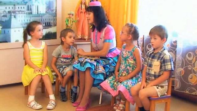 Дети изучают татарский язык - Балалар татарча өйрәнә. Әкият илендә. Здания - Биналар смотреть онлайн