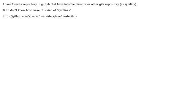 Git repository into a directory in a Git repository смотреть онлайн