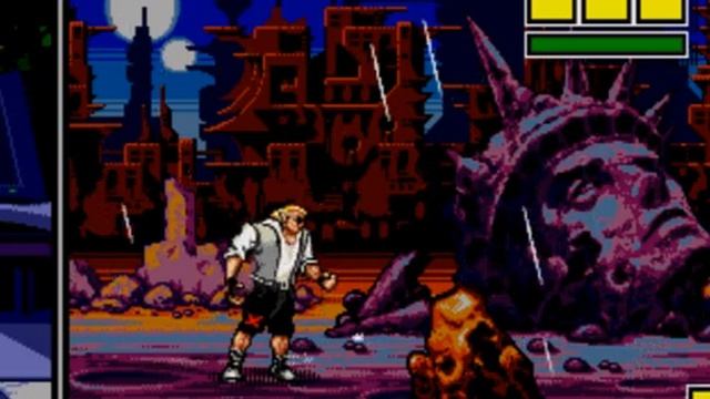 COMIX ZONE AMERICANO PARA MEGA DRIVE SKETCH TURNER PARADO TÉNIS CHEIRO смотреть онлайн