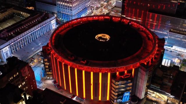 Aerial Views Of Madison Square Garden