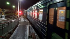 «Синий РЭКС»! Электропоезд ЭД4М-0316 «РЭКС» регион-экспресс!