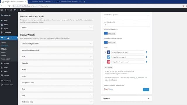 How to Add Social Icons to Your WordPress Website смотреть онлайн