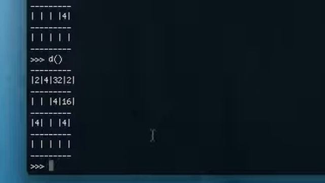 CS10 Final Project- Python 2048 смотреть онлайн