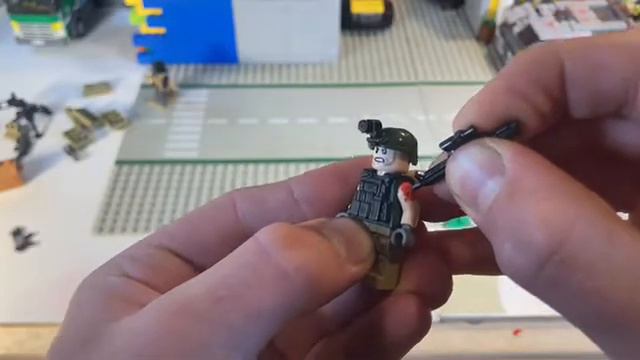 How to make LEGO bullet wound tutorial смотреть онлайн