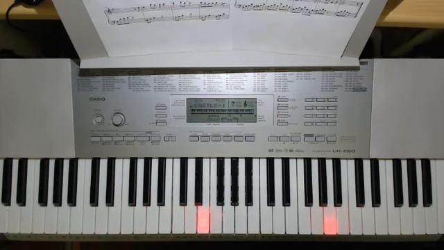 CASIO LK 280 Castle in the Sky смотреть онлайн