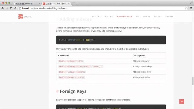 Part 18. Migrations Schema Builder смотреть онлайн
