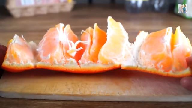 Самый быстрый способ очистить апельсин. смотреть онлайн