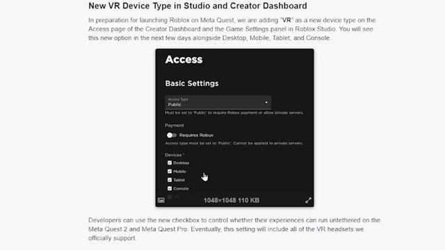 HUGE Roblox VR Update - Roblox Finally Coming to Quest! смотреть онлайн
