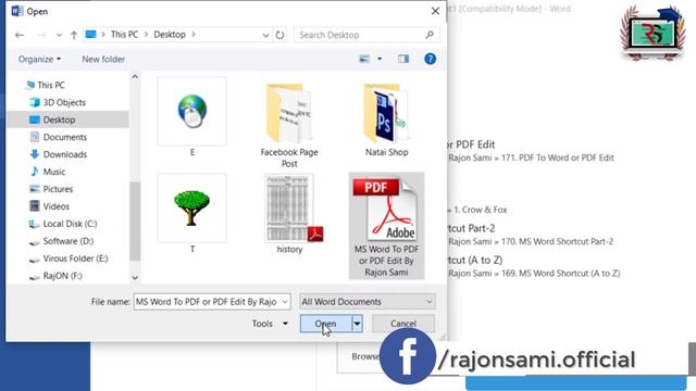 PDF To Word Converter | PDF Edit | পিডিএফ থেকে ওয়ার্ড | How to convert PDF to Doc Bangla Tutorial смотреть онлайн