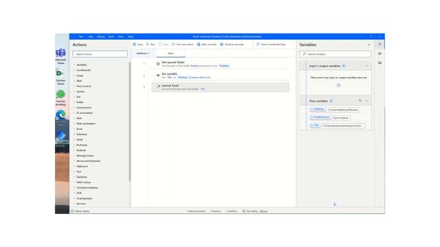 Getting Started with Power Automate Desktop - Part 3 | Launch and Extract Data from Excel смотреть онлайн