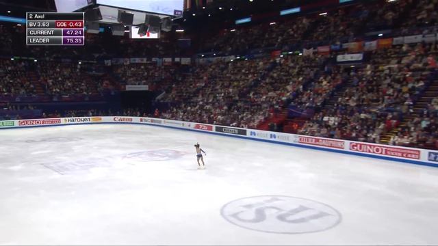 Ladies Free Skating - ISU Worlds Figure Skating Championships Milan 2018