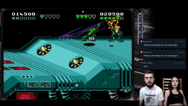 Battletoads & Double Dragon: The Ultimate Team / Sega Genesis / #1 смотреть онлайн