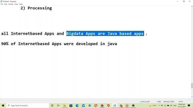 CORE JAVA tutorials || Demo - 2 || by Mr. Nageswar Rao On 14-12-2021 @8:30AM IST смотреть онлайн