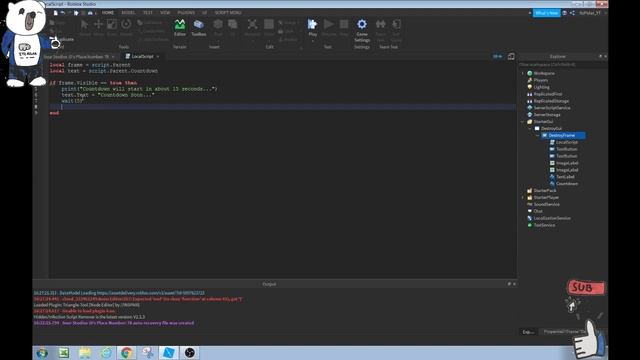 HOW TO MAKE A SELF-DESTRUCT FRAME IN ROBLOX! || Roblox Studio смотреть онлайн