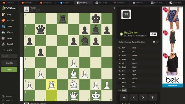 Hacky Python Chess DNN AI draws Chess.com Top AI смотреть онлайн