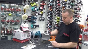 Обзор  электрического плиткореза CROWN CT15228-125-W диск 125 мм