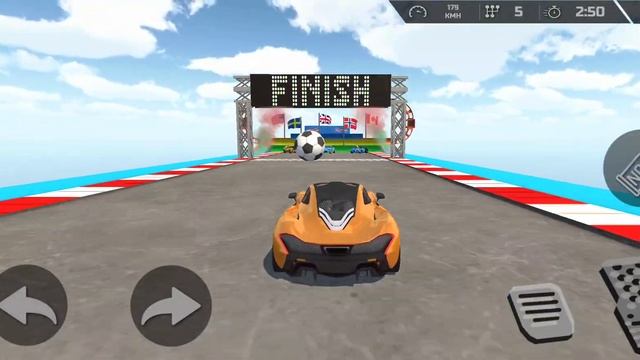 mega ramps ultimate motor car racing impossible tracking mobile android gameplay ? смотреть онлайн
