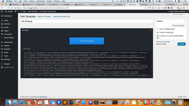 How to display Oxygen's Reusable Part inside a Lightbox смотреть онлайн