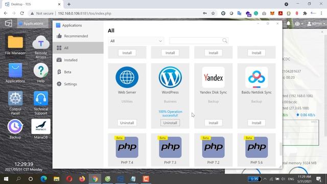 Cài đặt và sử dụng Web Server và Wordpress trên NAS TerraMaster F2-210 смотреть онлайн