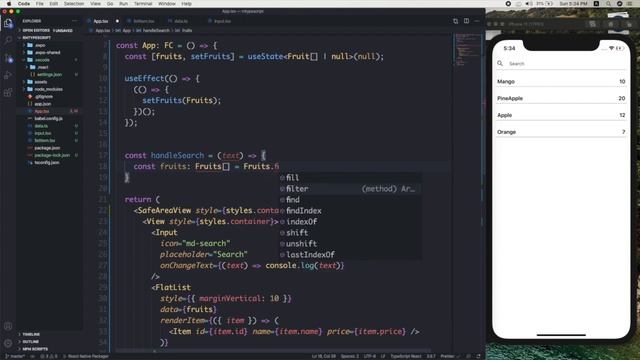 React Native TypeScript Tutorial | Build a Simple React Native App With TypeScript смотреть онлайн