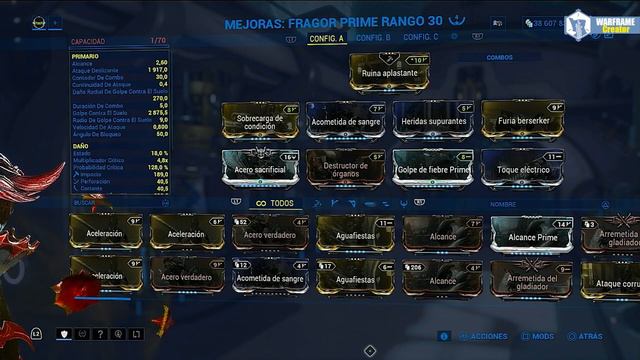 🙉WARFRAME | FRAGOR PRIME | BUILD | CRÍTICOS ROJOS | CAMINO DE ACERO | 2022✅ смотреть онлайн
