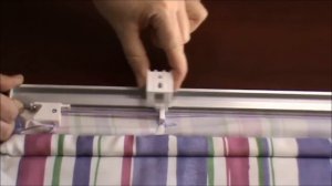 Установка римских штор