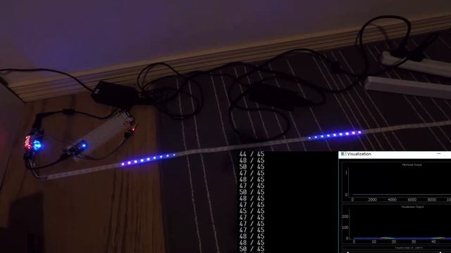 ESP8266 NodeMCU Lua audio visualisation смотреть онлайн