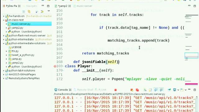 16. REST in Python - AmI-2015 смотреть онлайн