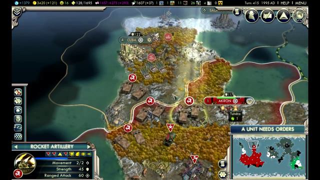 Civilization 5: Gods & Kings - Canada ep. 48 "WAR 3/Many" смотреть онлайн