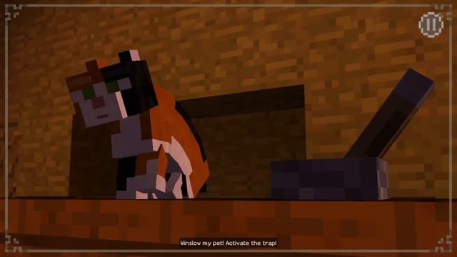 Minecraft: Story Mode - Cassie Rose/White Pumpkin Scenes (1080P) смотреть онлайн