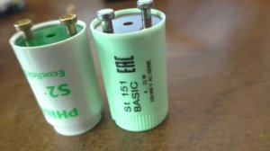 Что такое стартер в лампе люминесцентной What is a starter in a fluorescent lamp?