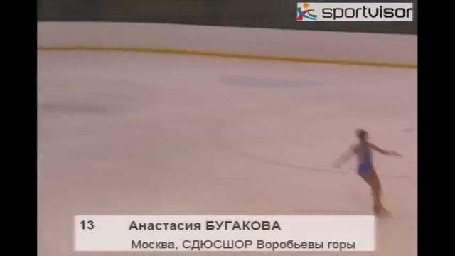 Бугакова Анастасия Произвольная программа смотреть онлайн