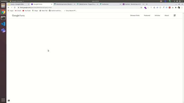 Tutorial Vue JS dengan API : 3. Membuat Halaman Home смотреть онлайн