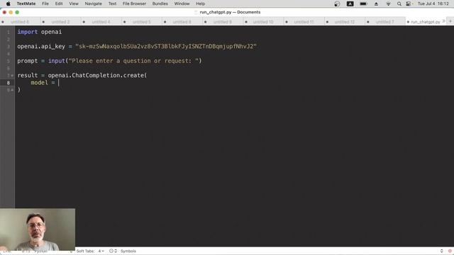 Simplest Way To Use ChatGPT API With Python: Explained By Example смотреть онлайн