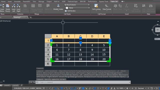 EXCEL to AUTOCAD by DATALINK TABLE (Quickly!) смотреть онлайн