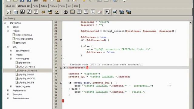 PHP and MySQL Tutorial For Beginners - Creating A MySQL Database -LEC #23 смотреть онлайн