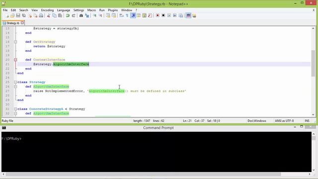 Strategy Design Pattern In Ruby смотреть онлайн