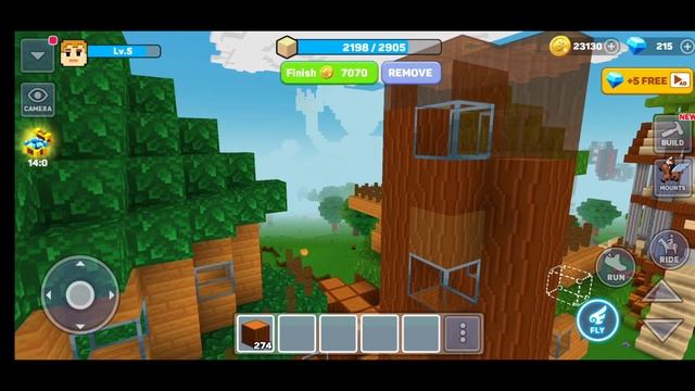 MiniCraft: Blocky Craft 2022 - Tree House 2 - Gameplay Walkthrough Part 8 (iOS, Android) смотреть онлайн