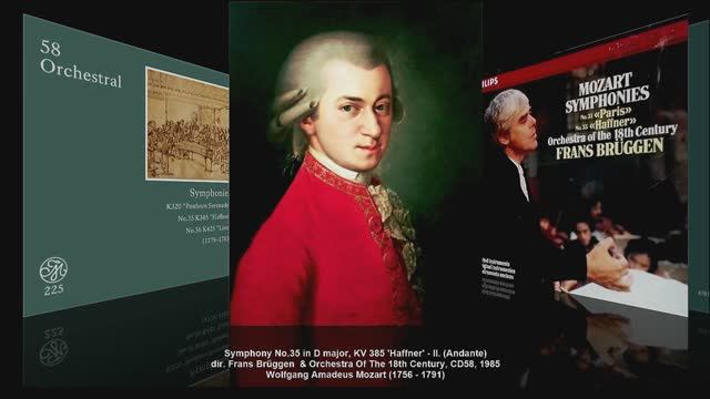 W.A. Mozart - Symphony No.35 D major, K.385 'Haffnrr' (dir. Frans Brüggen , 1985) смотреть онлайн