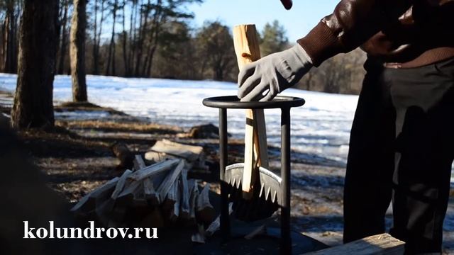 ? Ручной дровокол KOLUNDROV — 1 смотреть онлайн