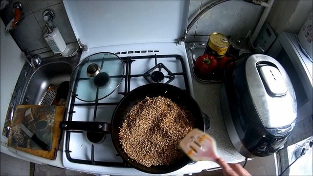 гречневая каша по купечески с копченой рулькой и грибами смотреть онлайн