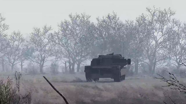 Brutal ambush! Russian T-90 tank blows up one of the crew of a Ukrainian M1A2 ABRAMS tank! смотреть онлайн