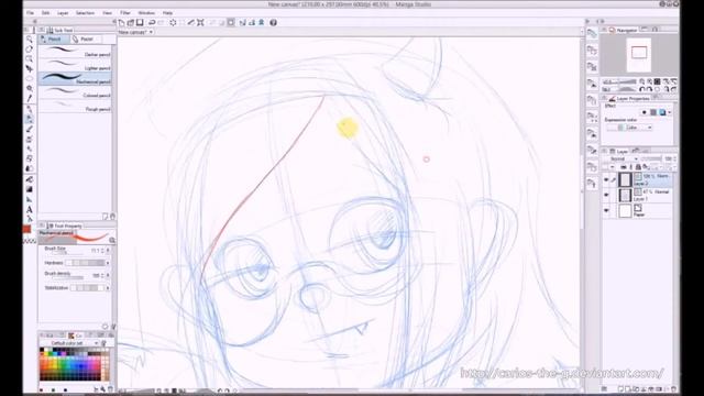 Quick Sketch with Manga Studio 5 смотреть онлайн
