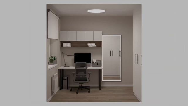 Кабинет / Гардеробная в квартире